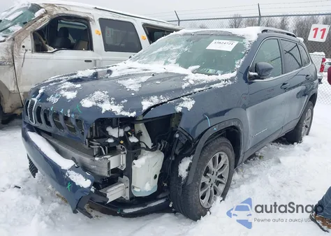 2020 Jeep Cherokee Latitude Lux 4X4 z USA, uszkodzony, nr VIN 1C4PJMLX4LD636672